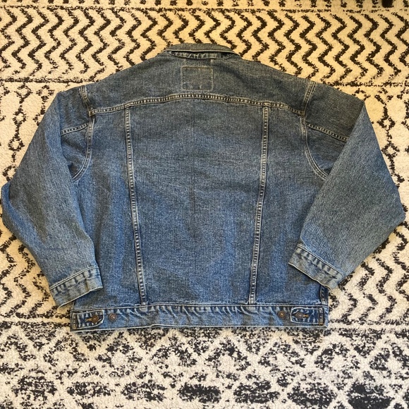 Vintage 90s Levi’s Denim Trucker Jacket Size XL 70507 4890 Type 3 Hong Kong - Picture 3 of 13